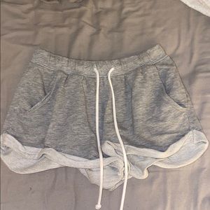 s/m size sweat shorts